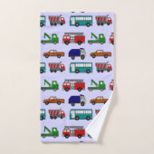 Autos, Lastkraftwagen, Busse Badhandtuch Set (Handtuch)