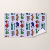 Autos, Lastkraftwagen, Busse Badhandtuch Set (Handtuch)