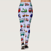 Autos, Lastkraftwagen, Busse Leggings (Rückseite)
