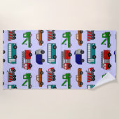 Autos, Lastkraftwagen, Busse Strandtuch (Vorderseite)