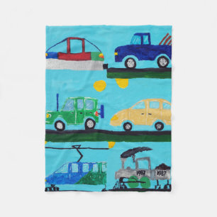 Autos, LKWs und Züge durch William Fleecedecke