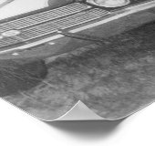 Autos mit schwarzem Autos Poster (Ecke)