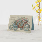 Autos Rose Vergessen Sie mir nicht blutige Blume Karte (Gelbe Blume)