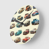 Autos Runde Wanduhr (Winkel)