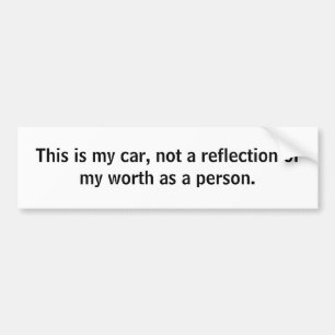 Autos sind nicht alles autoaufkleber