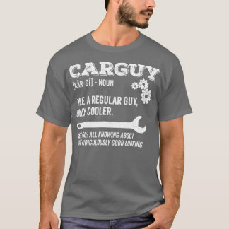 Autos Typ Funny Definition Vatertag Dunkel T-Shirt
