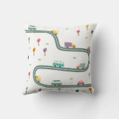 Autos und Fahrzeuge Winding Road Personalisierte K Kissen (Rückseite)