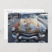 Autos und Hubcaps Postkarte (Vorne/Hinten)
