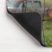 Autos und LKW rutschen auf dem Land ab Mousepad (Ecke)