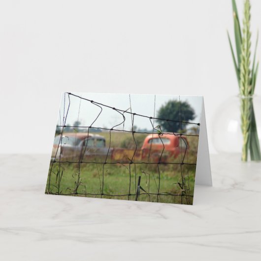 Autos und LKWs stürzen, Geburtstag Karte (Vorderseite)