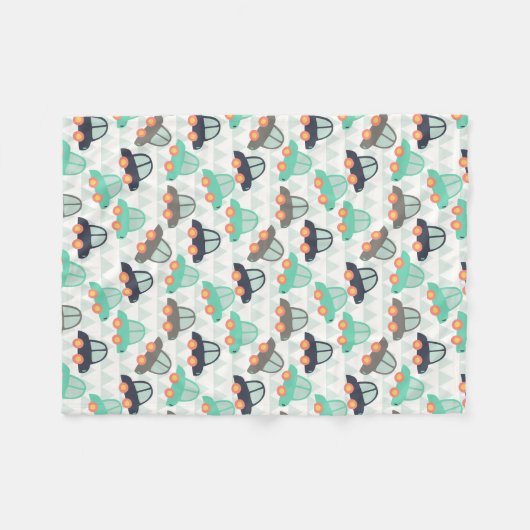 Autos und mehr Autos Fleecedecke (Vorderseite (Horizontal))