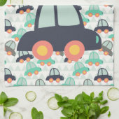 Autos und mehr Autos Geschirrtuch (Gefaltet)