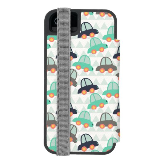 Autos und mehr Autos Incipio iPhone Geldbeutel-Hülle (Folio Rückseite)