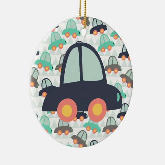 Autos und mehr Autos Keramikornament (Rechts)