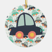 Autos und mehr Autos Keramikornament (Vorne)