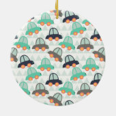 Autos und mehr Autos Keramikornament (Hinten)