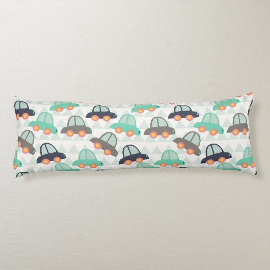 Autos und mehr Autos Kissen (Rückseite)