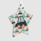 Autos und mehr Autos Ornament (Vorderseite)