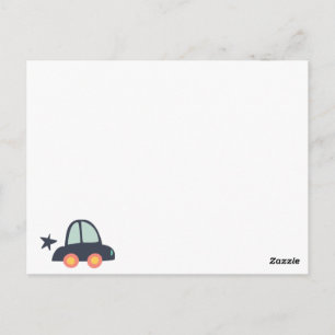 Autos und mehr Autos Postkarte