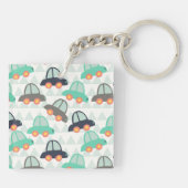 Autos und mehr Autos Schlüsselanhänger (Rückseite)