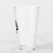 Autos und Schachbretts - Rennen Glas (Links)