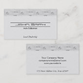 Autos Visitenkarte (Vorne/Hinten)