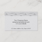 Autos Visitenkarte (Rückseite)