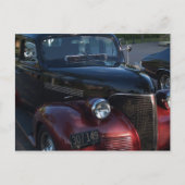 Autos von gestern postkarte (Vorderseite)