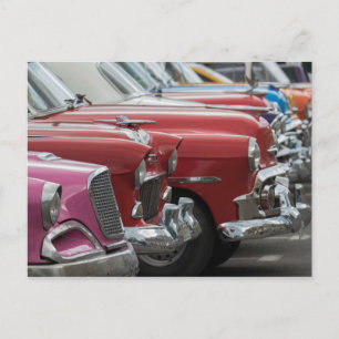 Autos von Havanna Postkarte