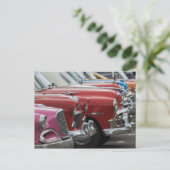 Autos von Havanna Postkarte (Stehend Vorderseite)