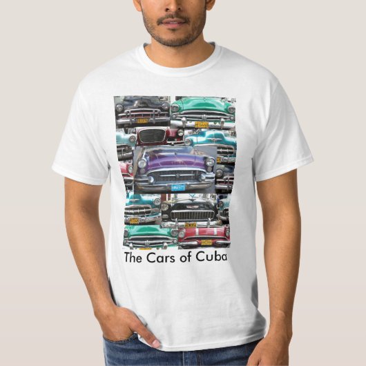 Autos von T - Shirt Kubas 6 (Vorderseite)