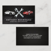 Autos | Wrenches | Mechanic Care Visitenkarte (Vorne/Hinten)