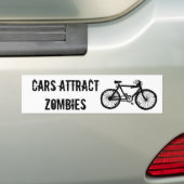 AUTOS ZIEHEN ZOMBIES AN AUTOAUFKLEBER (Auf Auto)