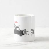 Autos ziehen Zombies an Kaffeetasse (Mittel)