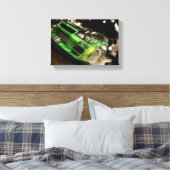 Autosalon Skyline R34 Leinwanddruck (Insitu (Schlafzimmer))