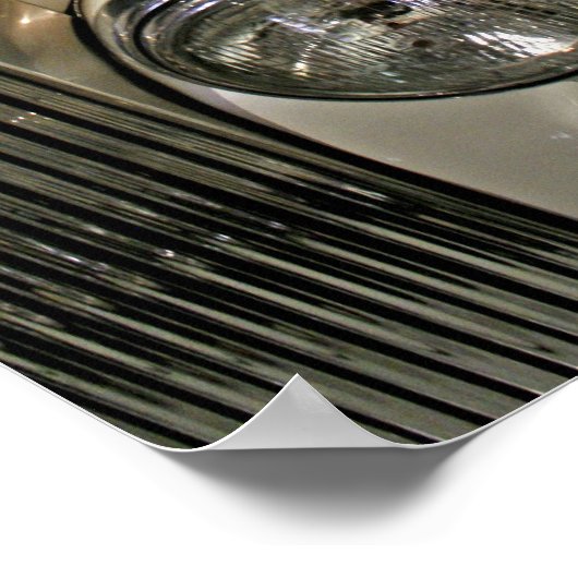 Autosammlung in der Liberace Foundation und Poster (Ecke)