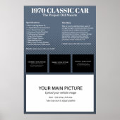 Autoschau-Display Poster (Vorne)