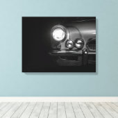 Autoscheinwerfer Leinwanddruck (Insitu (Holzboden))