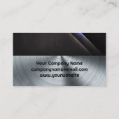 Autoservice | Odometer-Logo | Mechanisch Visitenkarte (Rückseite)