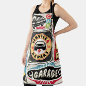 Autoservice und Reparatur der Retroschilder Sammlu Schürze (InSitu)