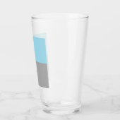 Autosexuelle Stolperflagge Glas (Links)