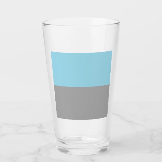 Autosexuelle Stolperflagge Glas (Vorderseite)