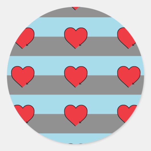 AUTOSEXUELLES FLAGPATTER AUFKLEBER (Vorderseite)