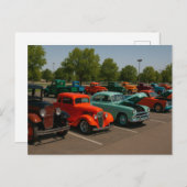 Autoshow Postkarte (Vorne/Hinten)