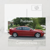 Autoshow Postkarte (Vorne/Hinten)