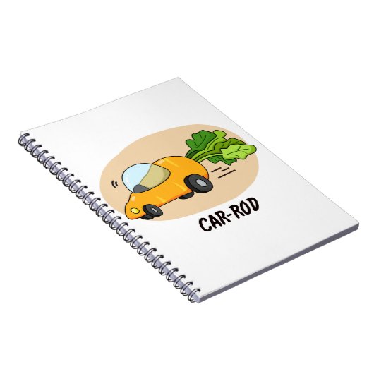 Autostab Funny Carrot Pun Notizblock (Rechte Seite)