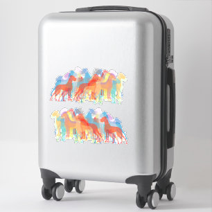 Autosticker Abzeichen Silhouette Deutsche Dogge Au Aufkleber
