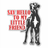 Autosticker Funny Great Dane Collection Aufkleber (Vorderseite)