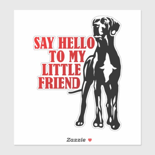 Autosticker Funny Great Dane Collection Aufkleber (Blatt)