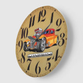 Autostil Große Wanduhr (Winkel)